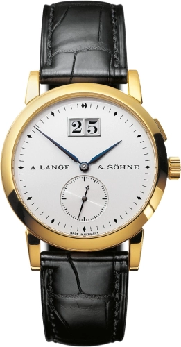A. Lange & Söhne 105.022 : Saxonia Big Date Yellow Gold / Silver