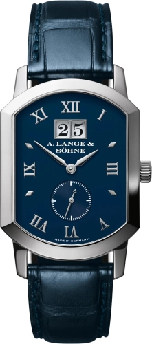 A. Lange & Söhne 106.027 : Grand Arkade Big Date White Gold / Blue
