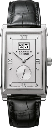 A. Lange & Söhne 107.025 : Cabaret Big Date Platinum / Silver / Nota Romana