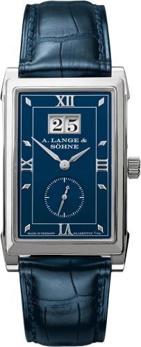 A. Lange & Söhne 107.027 : Cabaret Big Date  White Gold / Blue