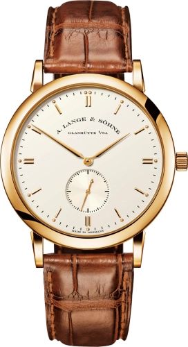 A. Lange & Söhne 215.021 : Saxonia Yellow Gold / Champagne