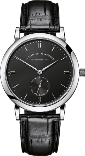 A. Lange & Söhne 215.029 : Saxonia White Gold / Black