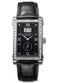 A. Lange & Söhne 808.035 : Cabaret White Gold - Baguette / Black