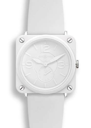 Bell & Ross BRSWHCPHSRB : BR S White Ceramic Phantom