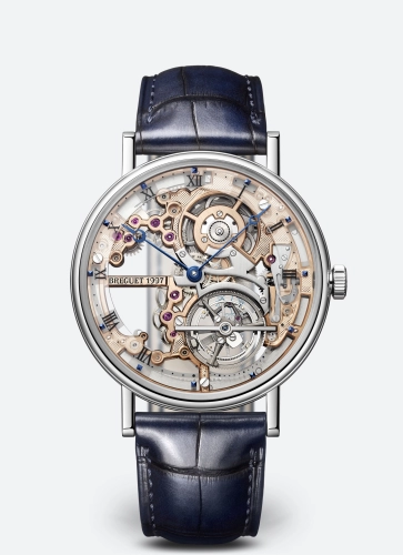 Breguet 5395PT/RS/9WU : Classique Tourbillon Extra-Plat Squelette 5395 Platinum