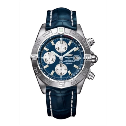 Breitling A1336410/C645/731P : Galactic Chronograph II Stainless Steel / Blue