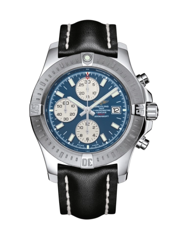 Breitling A1338811/C914/436X/A20D.1 : Colt Chronograph Automatic Stainless Steel / Mariner Blue / Calf / Folding