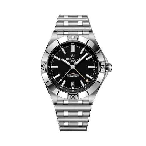 Breitling A32398D11B1A1 : Breitling Chronomat Automatic GMT 40 NFL New Orleans Saints Edition