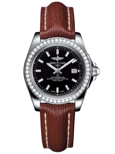 Breitling A7133053/BF62/211X/A14BA.1 : Galactic 32 Sleek Edition Stainless Steel / Diamond / Trophy Black / Sahara