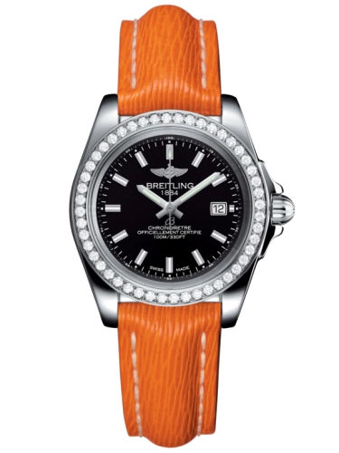 Breitling A7133053/BF62/212X/A14BA.1 : Galactic 32 Sleek Edition Stainless Steel / Diamond / Trophy Black / Sahara