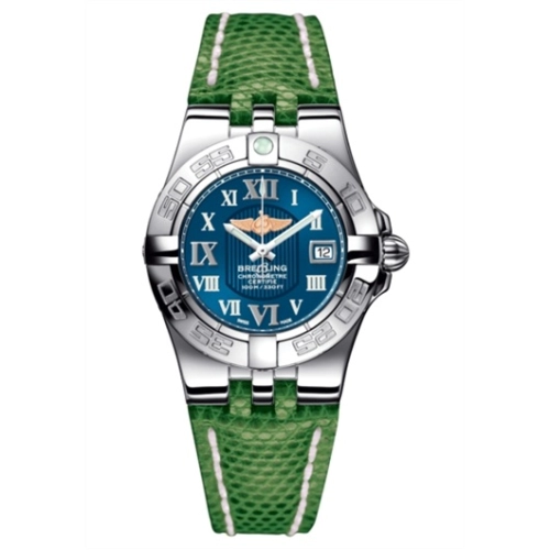 Breitling A71340L2.C778.166Z : Galactic 30 Blue / Roman / Teju