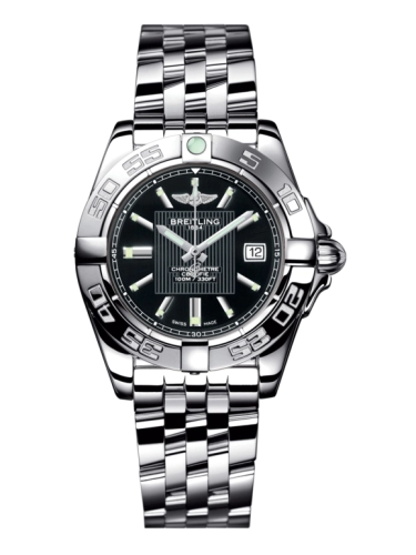 Breitling A71356L2.BA10.367A : Galactic 32 Stainless Steel / Trophy Black / Bracelet