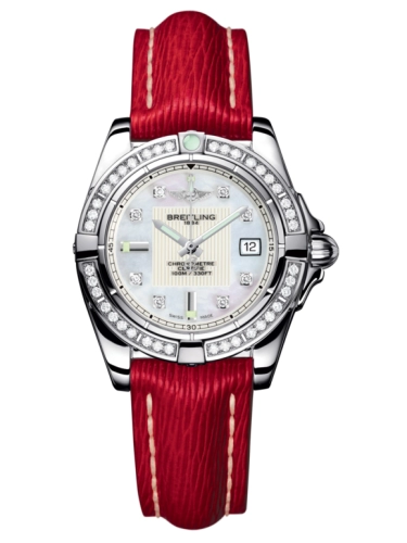 Breitling A71356LA.A708.209X : Galactic 32 Stainless Steel / Diamond / Pearl Diamond / Sahara