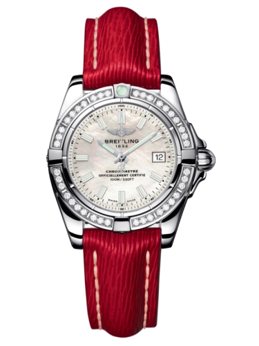 Breitling A71356LA.A787.209X : Galactic 32 Stainless Steel / Diamond / Pearl / Sahara