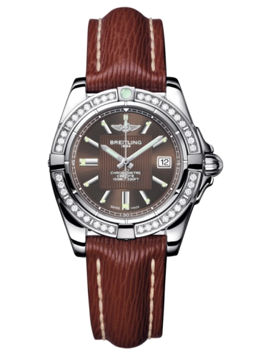 Breitling A71356LA.Q579.211X : Galactic 32 Stainless Steel / Diamond / Solar Bronze / Sahara