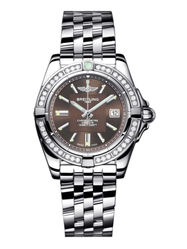 Breitling A71356LA.Q579.367A : Galactic 32 Stainless Steel / Diamond / Solar Bronze / Bracelet