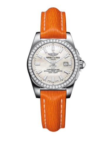 Breitling A7234853/A784/270X/A12BA.1 : Galactic 29 Stainless Steel / Diamond / Pearl / Sahara