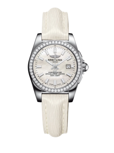 Breitling A7234853/A784/274X/A12BA.1 : Galactic 29 Stainless Steel / Diamond / Pearl / Sahara