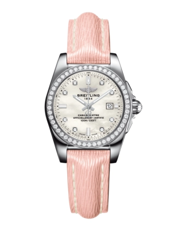 Breitling A7234853/A785/272X/A12BA.1 : Galactic 29 Stainless Steel / Diamond / Pearl Diamond / Sahara