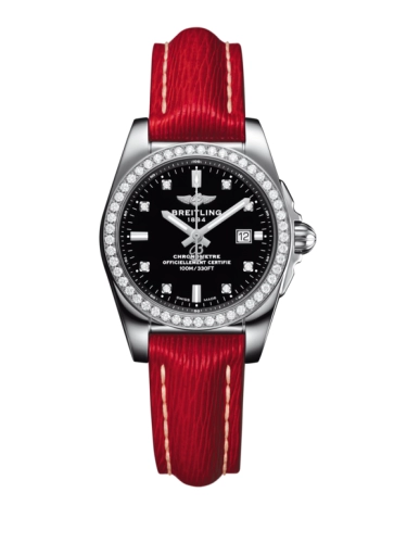 Breitling A7234853/BE50/273X/A12BA.1 : Galactic 29 Stainless Steel / Diamond / Trophy Black Diamond / Sahara