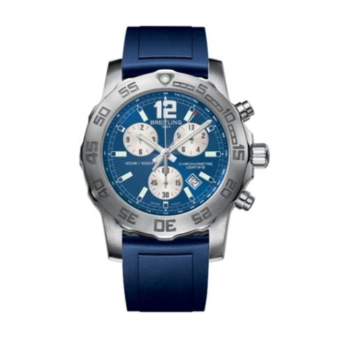 Breitling A7338710C848145S : Colt Chronograph II Blue / Rubber