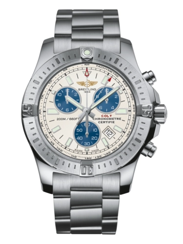 Breitling A73388111G1A1 : Colt Chronograph Stratus Silver / Bracelet