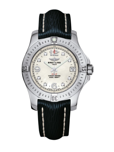 Breitling A7438911/A771/215X/A16BA.1 : Colt 36 Pearl Diamond / Sahara / Pin