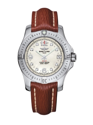 Breitling A7438911/A771/216X/A16BA.1 : Colt 36 Pearl Diamond / Sahara / Pin