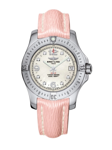 Breitling A7438911/A771/239X/A16BA.1 : Colt 36 Pearl Diamond / Sahara / Pin