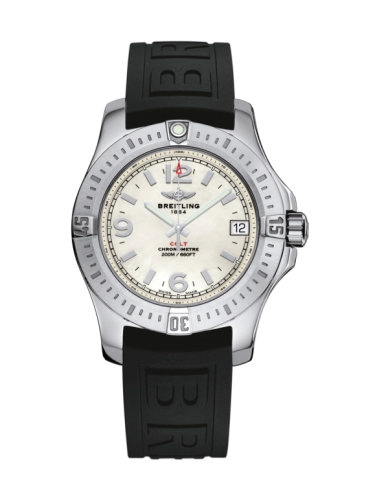 Breitling A7438911/A772/237S/A16S.1 : Colt 36 Pearl / Rubber