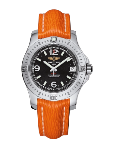 Breitling A7438911/BD82/257X/A16D.1 : Colt 36 Volcano Black / Sahara / Folding