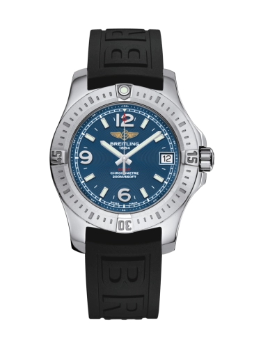 Breitling A7438911/C913/237S/A16S.1 : Colt 36 Mariner Blue / Rubber / Pin