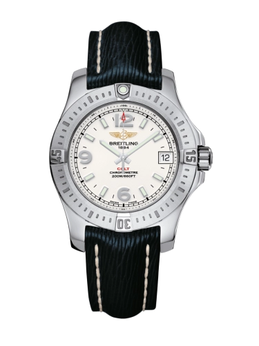Breitling A7438911/G803/256X/A16D.1 : Colt 36 Stratus Silver / Sahara / Folding