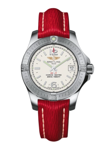 Breitling A7738811/G793/209X/A14BA.1 : Colt Lady Stratus Silver / Sahara / Pin