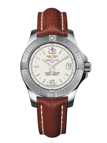 Breitling A77388111G1X1 : Colt Lady Stratus Silver / Sahara / Pin