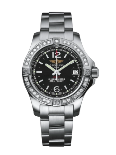 Breitling A7738853/BD46/175A : Colt Lady Diamond / Volcano Black / Bracelet