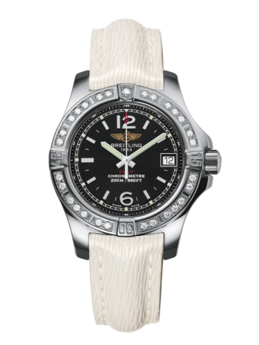 Breitling A7738853/BD46/235X/A14BA.1 : Colt Lady Diamond / Volcano Black / Sahara / Pin