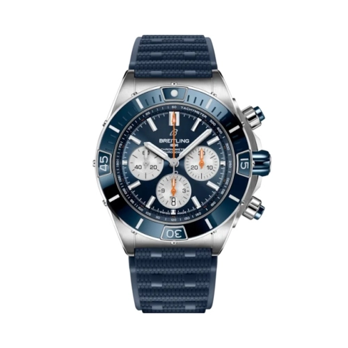 Breitling AB01368A1C1S1 : Super Chronomat B01 44 Stainless Steel / Shula 347/ Rubber
