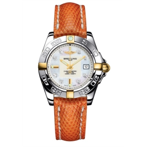 Breitling B71356L2.A710.125Z : Galactic 32 Two Tone MOP / Diamond / Teju