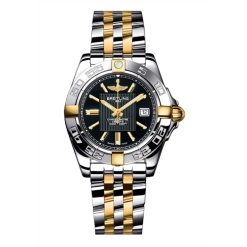 Breitling B71356L2.BA11.367D : Galactic 32 Two Tone Black / Two Tone Bracelet