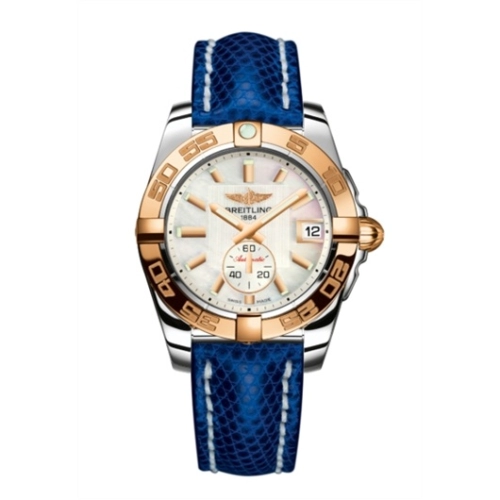Breitling C3733012/A724/112Z/A16BA.1 : Galactic 36 Automatic Stainless Steel / Rose Gold / Pearl / Teju