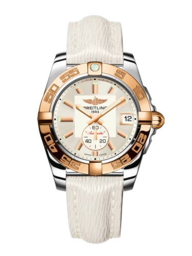 Breitling C3733012/G714/236X/A16BA.1 : Galactic 36 Automatic Stainless Steel / Rose Gold / Stratus Silver / Sahara