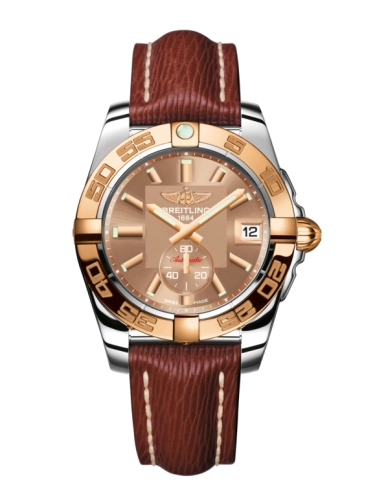 Breitling C3733012/Q584/216X/A16BA.1 : Galactic 36 Automatic Stainless Steel / Rose Gold / Copperhead Bronze / Sahara