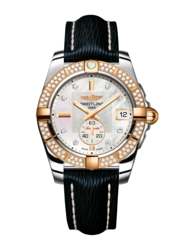 Breitling C3733053.A725.215X : Galactic 36 Automatic Stainless Steel / Rose Gold / Diamond / Pearl Diamond / Sahara