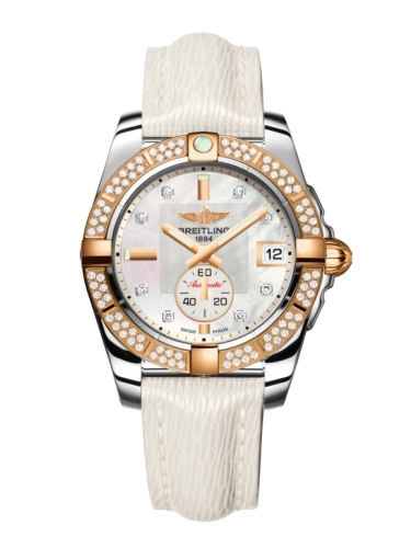 Breitling C3733053.A725.236X : Galactic 36 Automatic Stainless Steel / Rose Gold / Diamond / Pearl Diamond / Sahara
