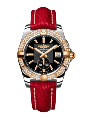 Breitling C3733053.BA54.214X : Galactic 36 Automatic Stainless Steel / Rose Gold / Diamond / Volcano Black / Sahara