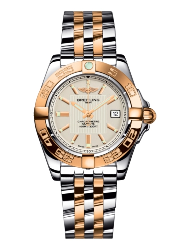 Breitling C71356L2.G704.367C : Galactic 32 Stainless Steel / Rose Gold / Sierra Silver / Bracelet