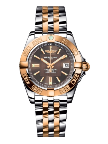 Breitling C71356L2.Q581.367C : Galactic 32 Stainless Steel / Rose Gold / Solar Bronze / Bracelet