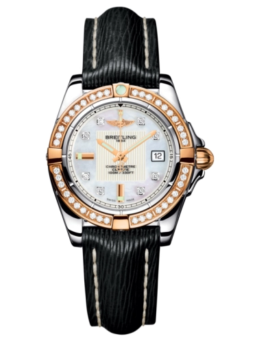 Breitling C71356LA.A712.208X : Galactic 32 Stainless Steel / Rose Gold / Diamond / Pearl Diamond / Sahara