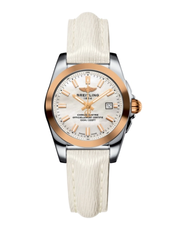 Breitling C7234812/A791/274X/A12BA.1 : Galactic 29 Stainless Steel / Rose Gold / Pearl / Sahara